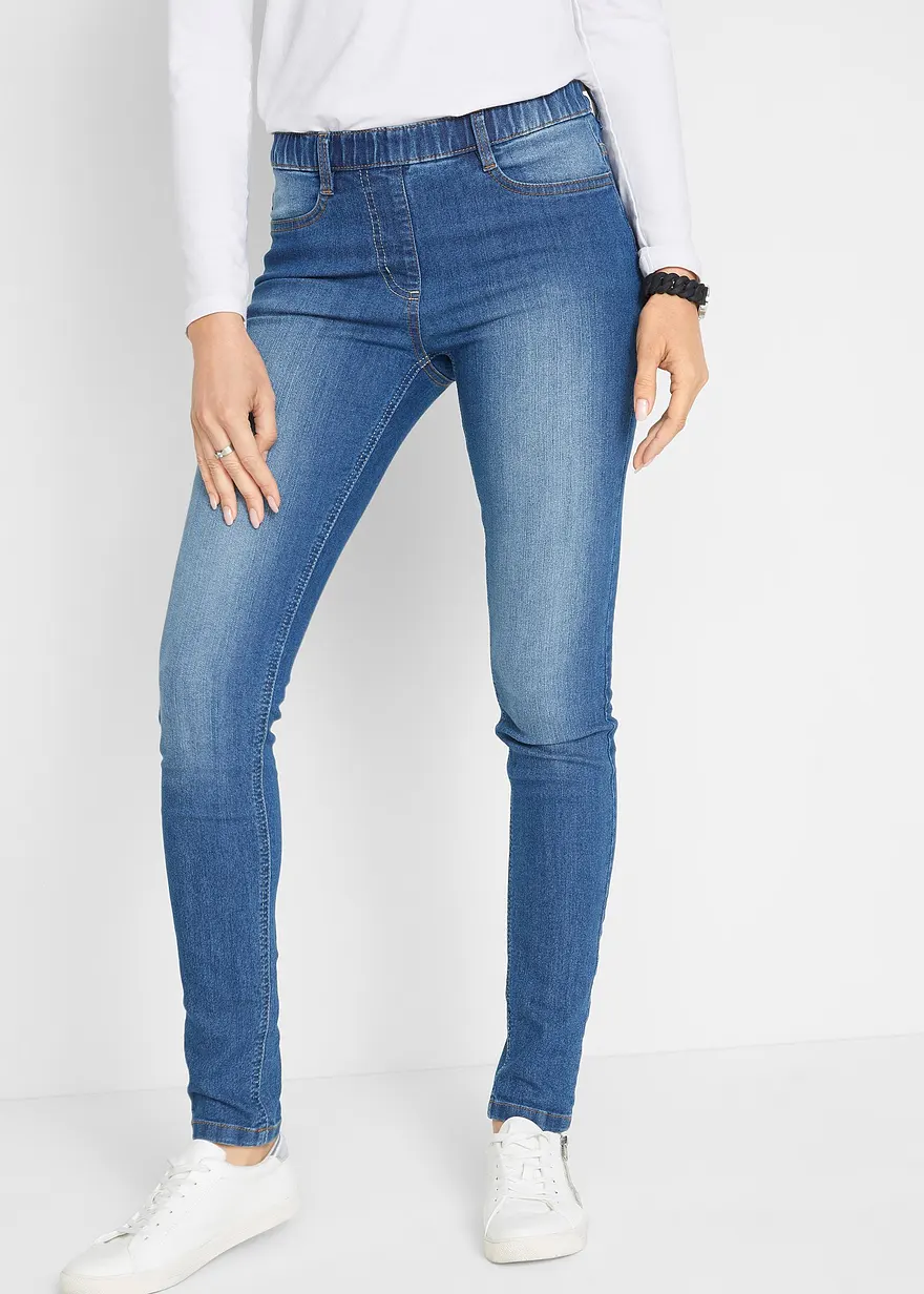 Jeggings Mid Waist, Bequembund
