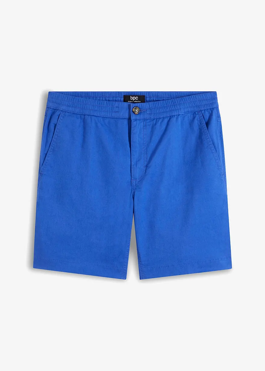 Stretch-Longshorts mit elastischem Bund, Regular Fit