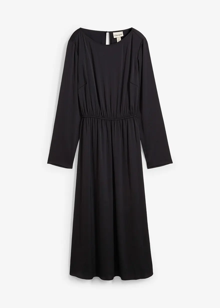 Midikleid aus feinem Satin