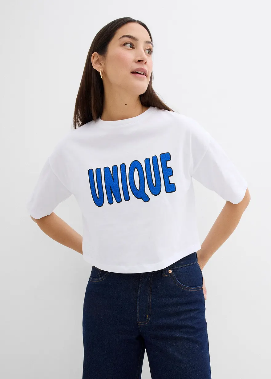 T-Shirt aus reiner Baumwolle