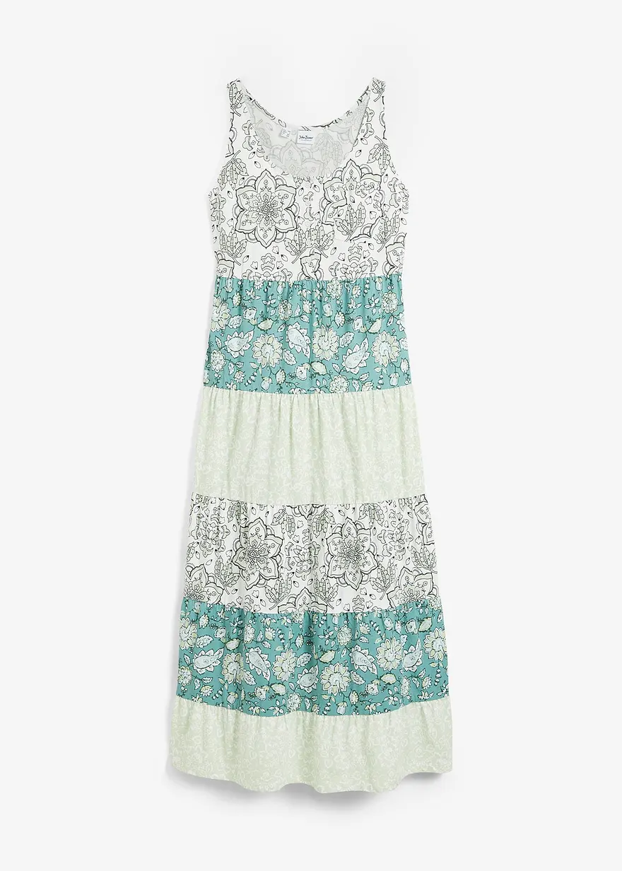 Jersey-Maxikleid aus Bio-Baumwolle