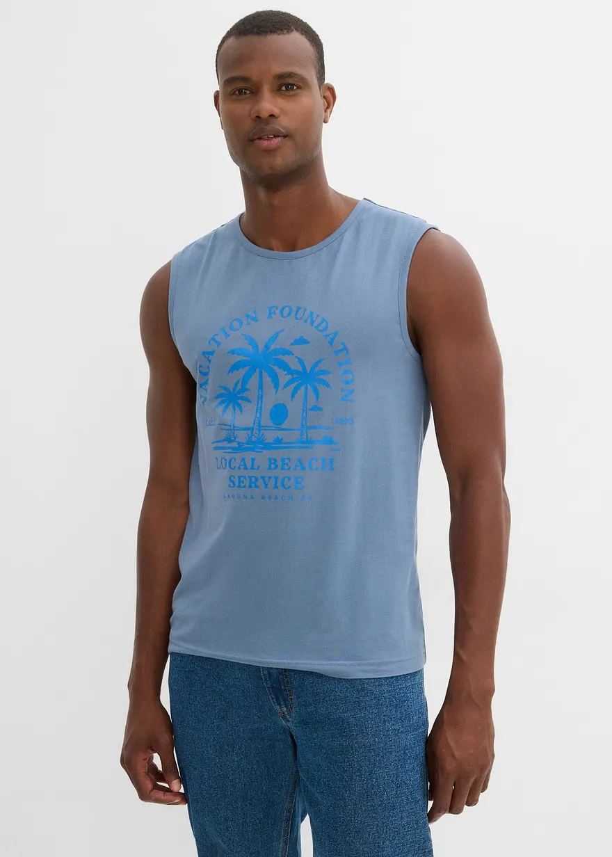 Muskelshirt aus reiner Bio-Baumwolle