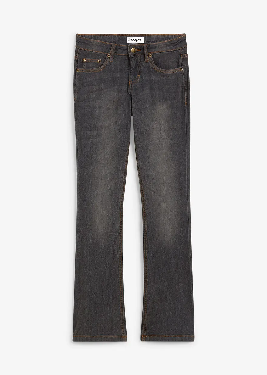 Bootcut Jeans Mid Waist, Stretch