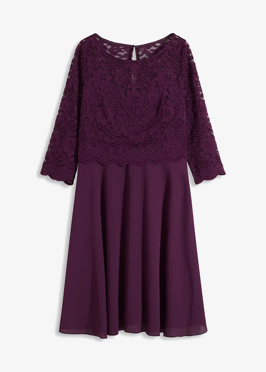 Minikleid mit Spitze