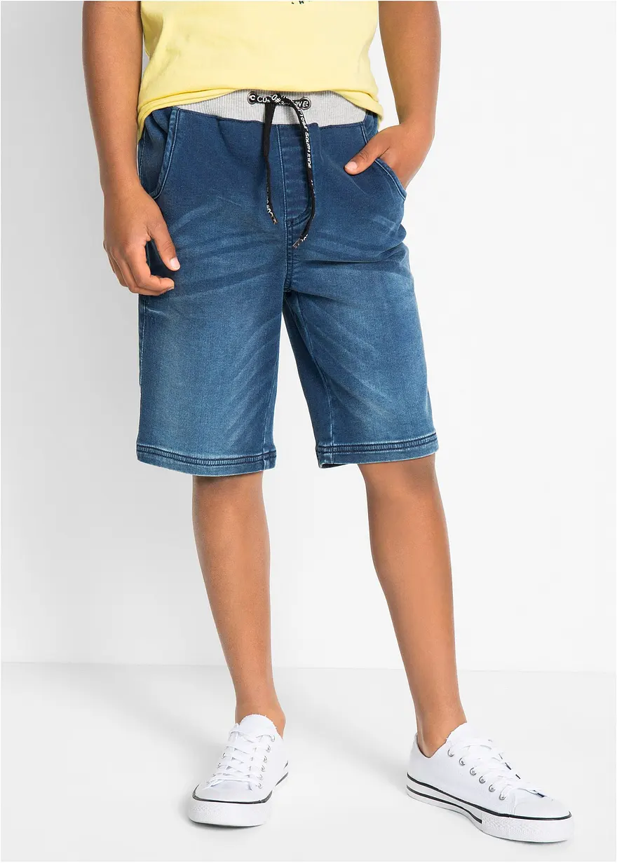 Sweatjeans-Bermuda, Regular Fit