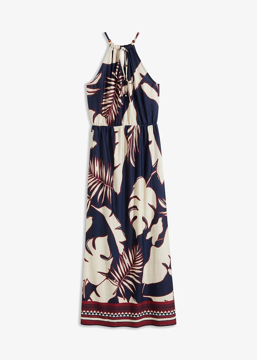 Neckholder-Maxikleid