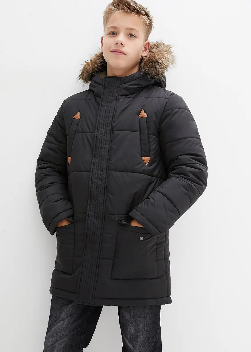 Winterjacke mit Kapuze