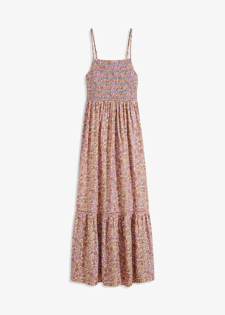 Maxikleid mit Smok
