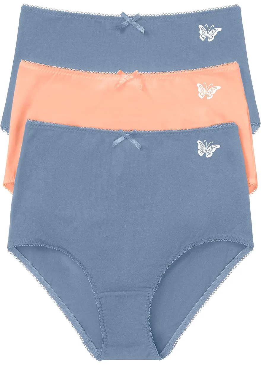 Taillenslip (3er Pack) mit Bio-Baumwolle