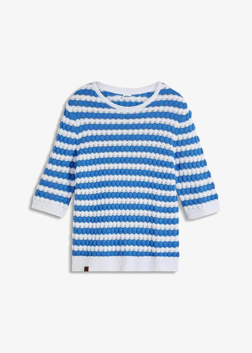 Strickshirt, halbarm