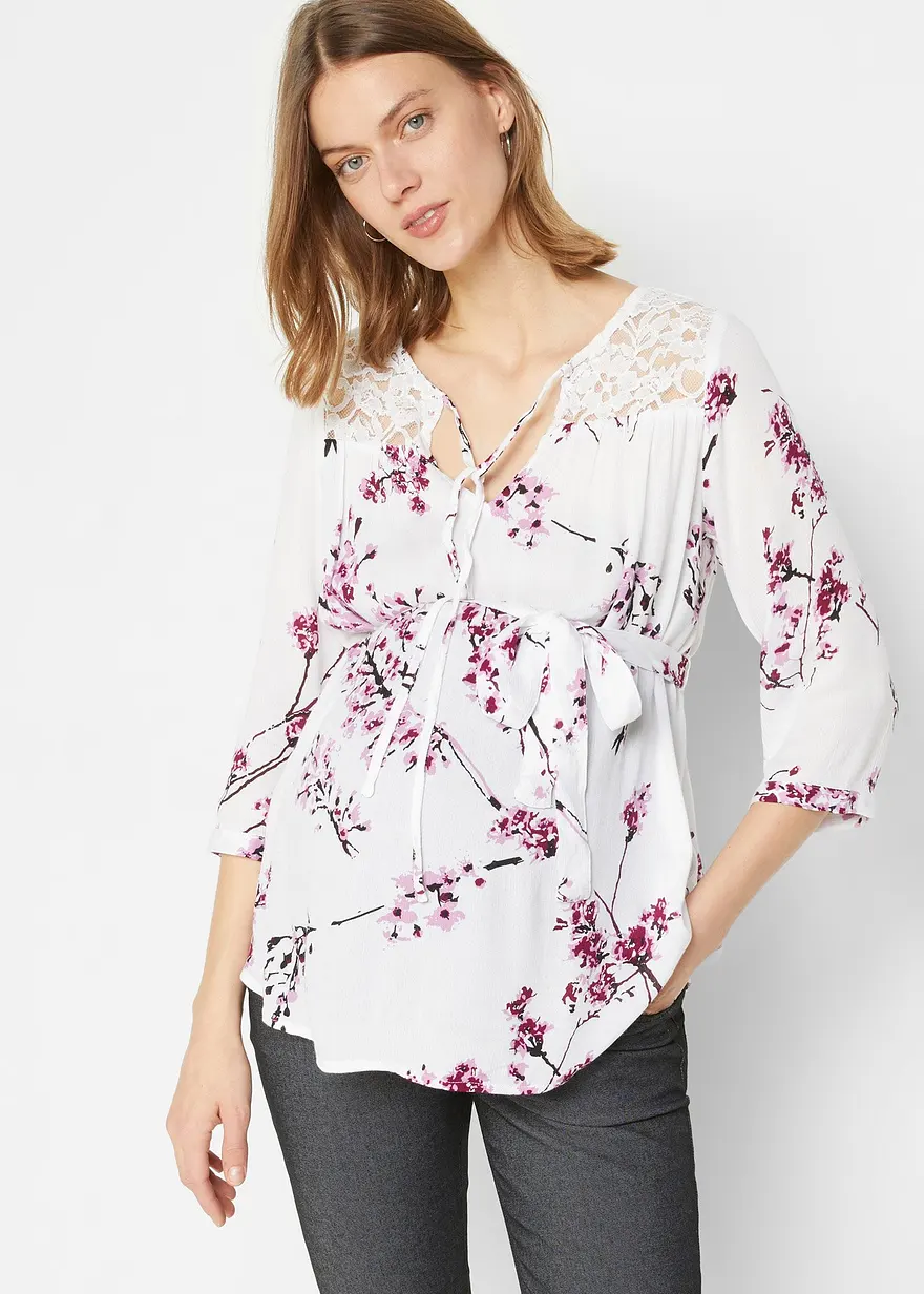 Umstandsbluse aus Viskose