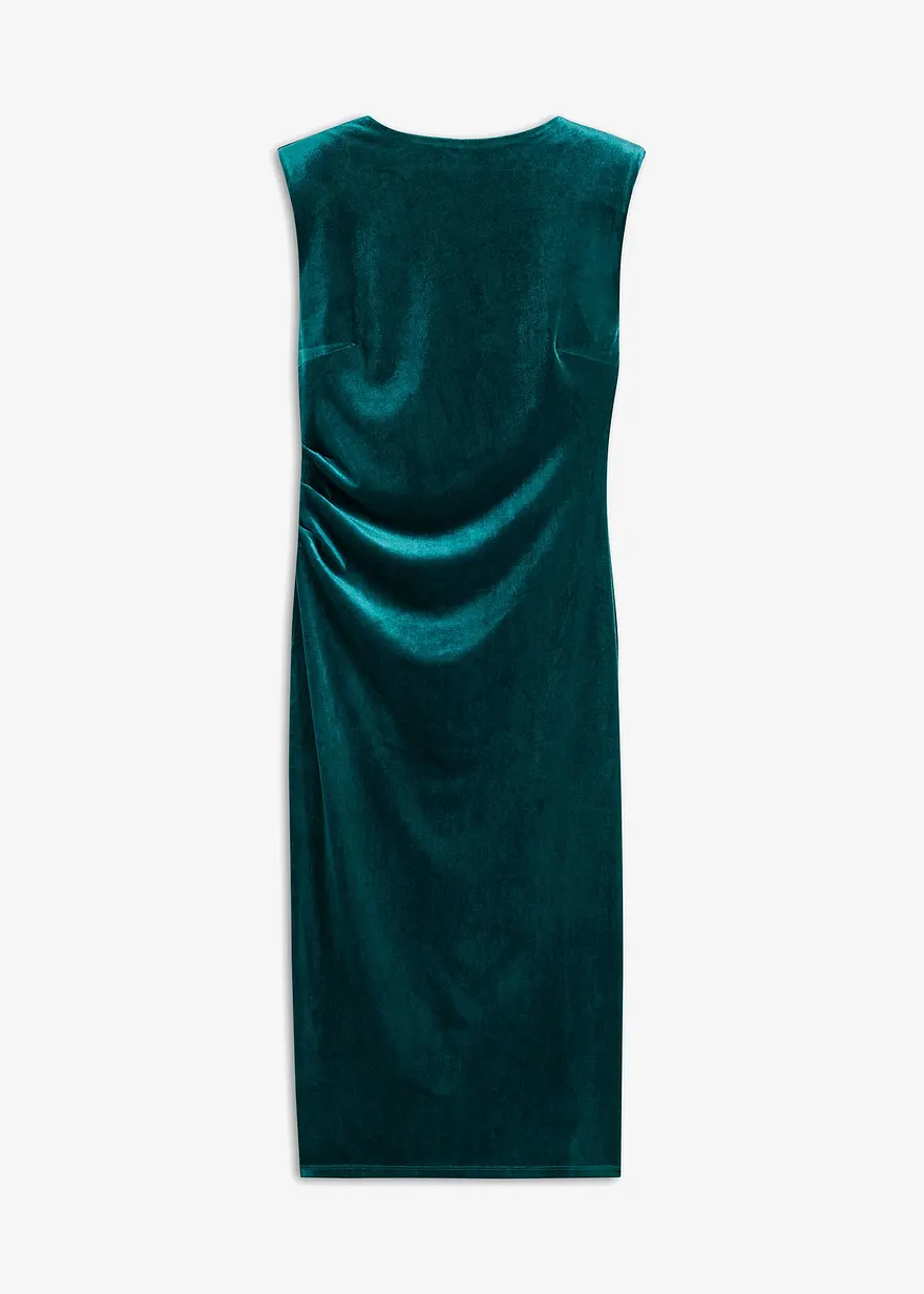 Midikleid aus softem Samt