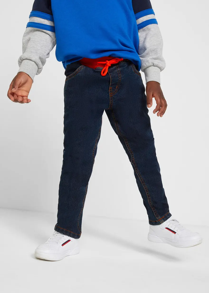 Jungen Thermojeans mit Jerseyfutter
