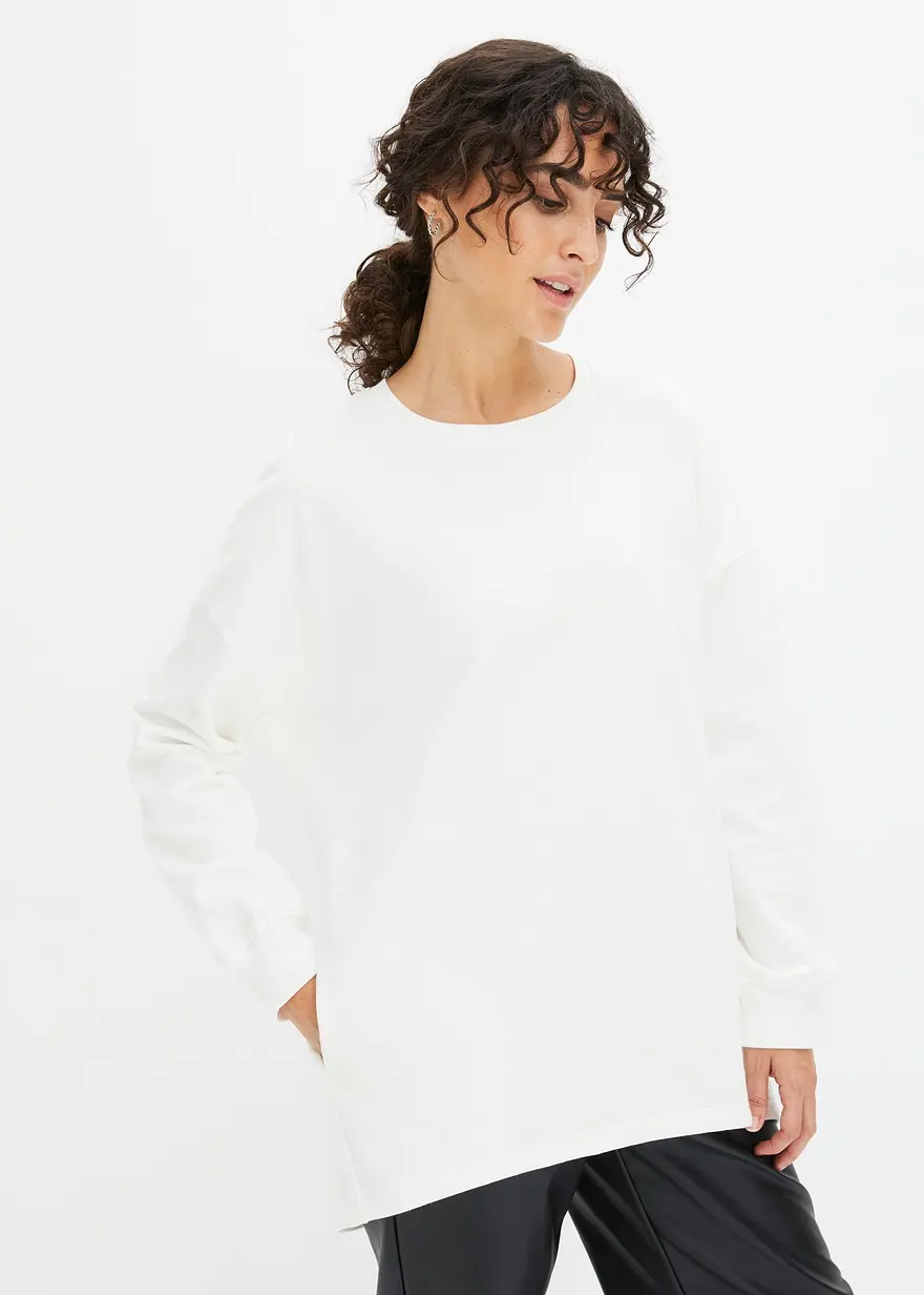 Oversize-Sweatshirt aus reiner Baumwolle