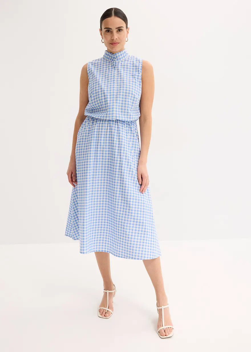 Kleid aus Baumwoll-Popeline