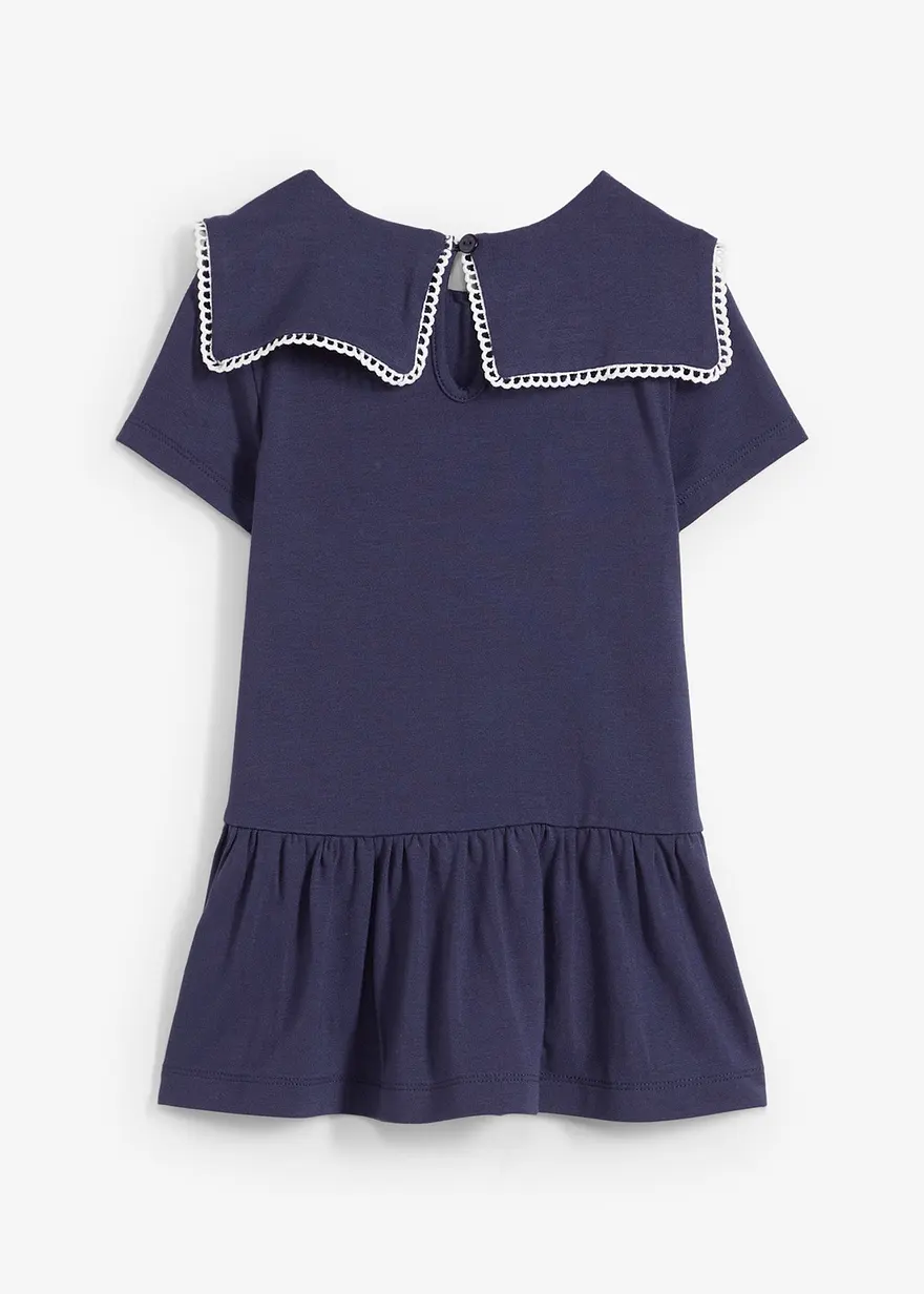 Jerseykleid aus fließender Viskose