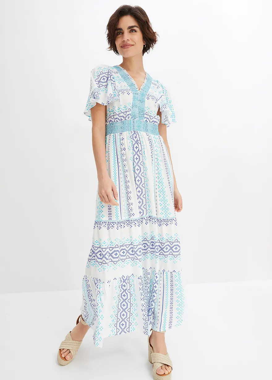 Maxikleid aus Viskose