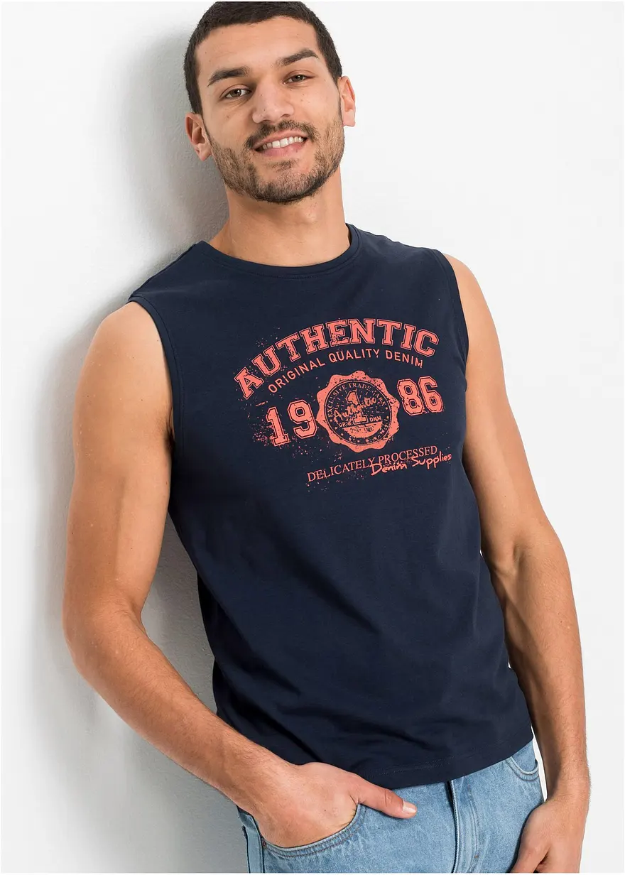 Muskel-Shirt aus hautfreundlicher Bio-Baumwolle (2er Pack)