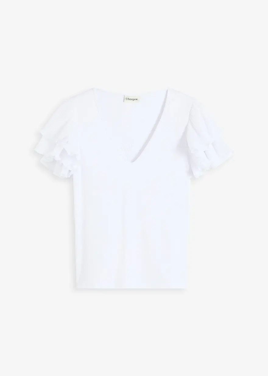 Shirt mit Volants