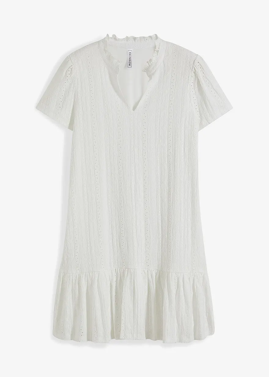 Shirtkleid mit Spitze