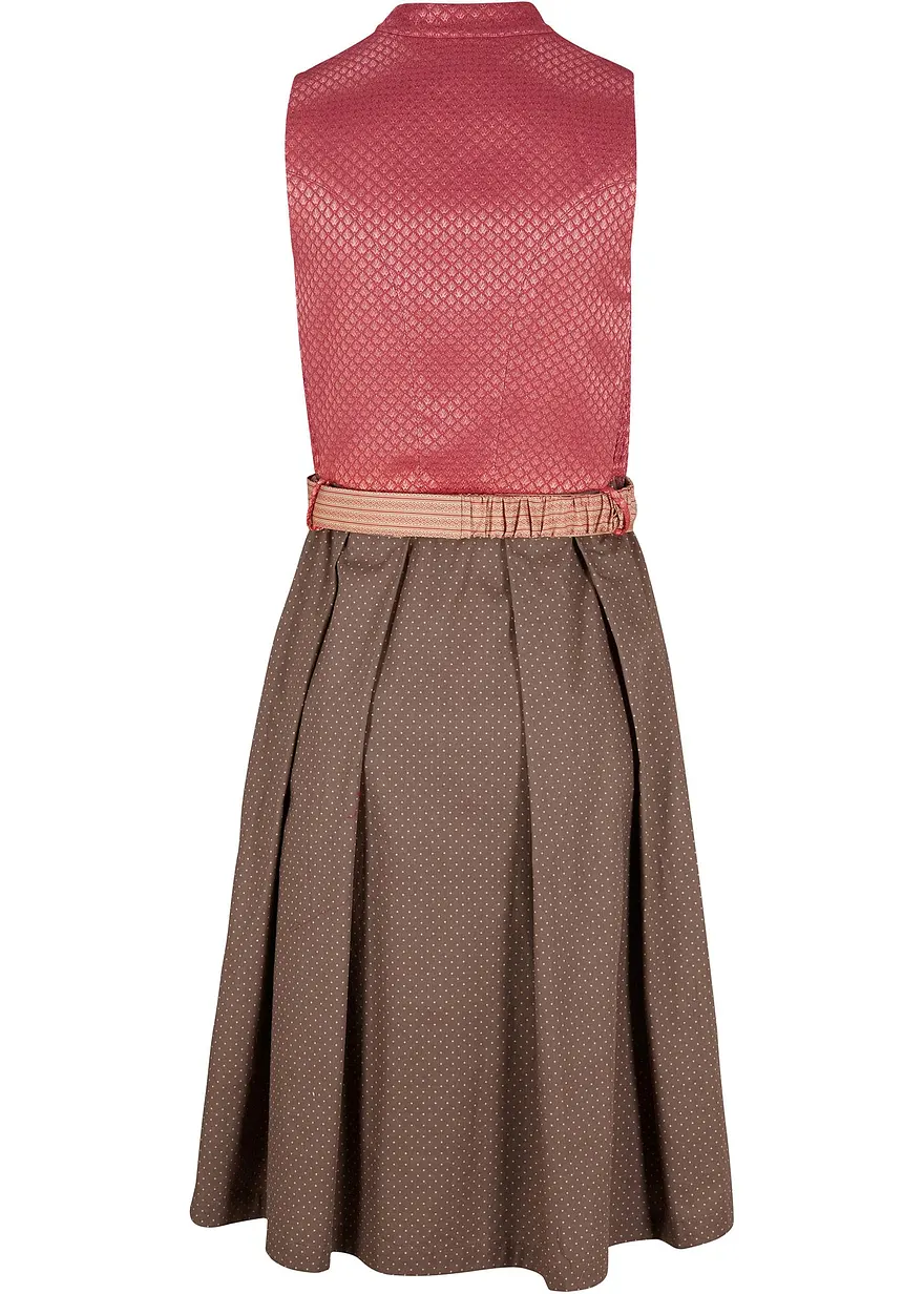 Dirndl mit Bequem-Effekt, knieumspielend (2-tlg. Set)