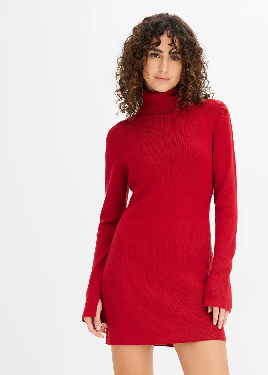 Kurzes Strickkleid