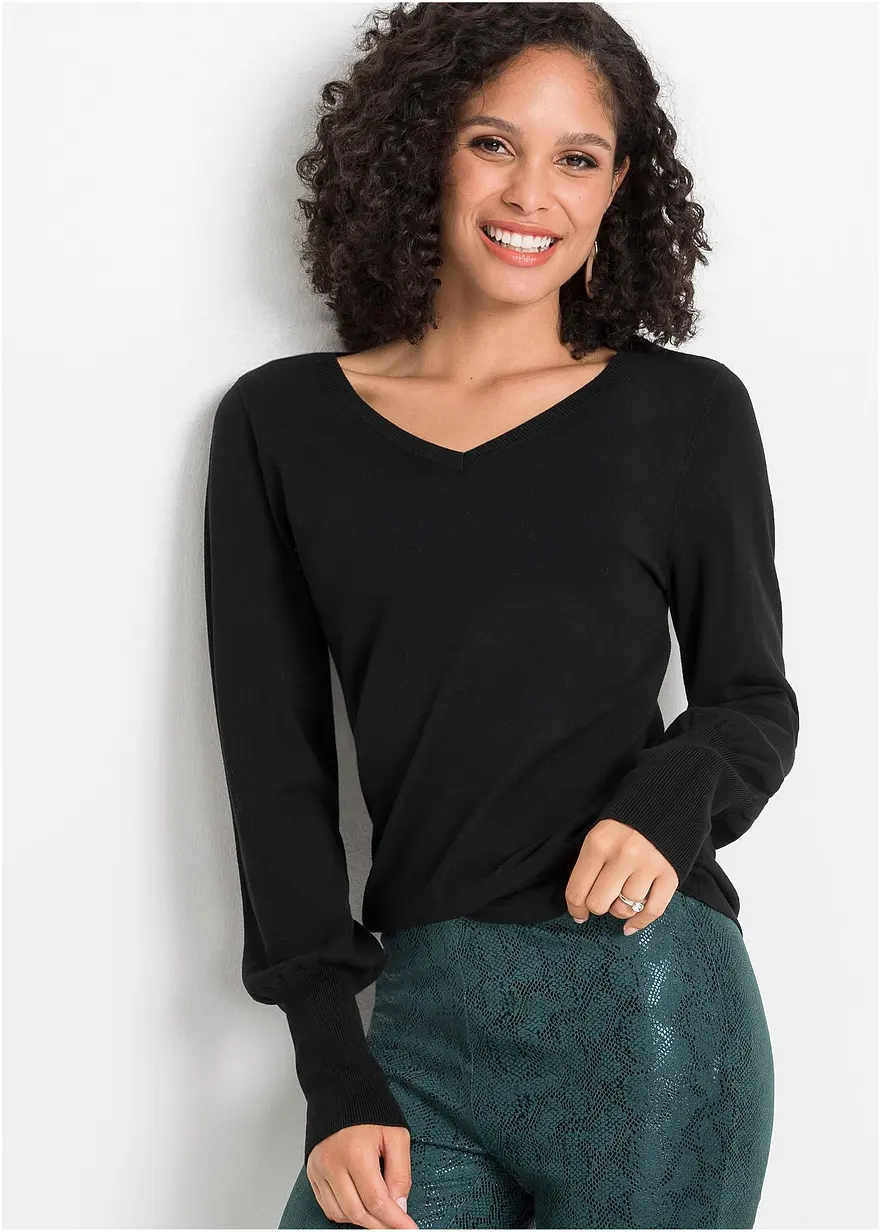 Pullover mit Ballonärmeln