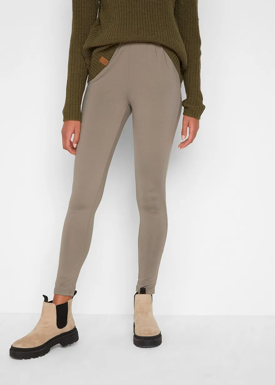Thermo-Leggings mit Bequembund
