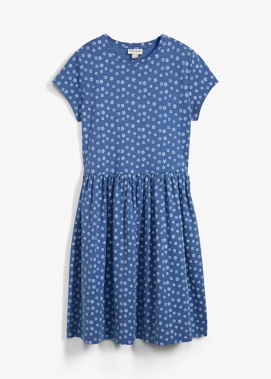 Shirtkleid aus reiner Baumwolle