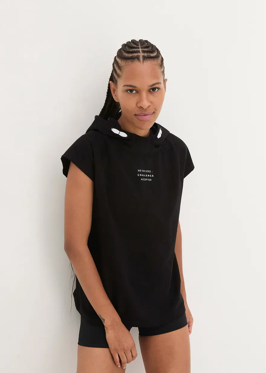 Sport-Shirt mit Kapuze