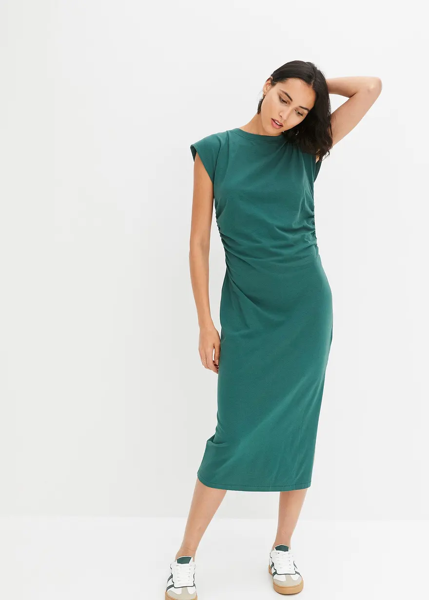 Jerseykleid aus Baumwolle mit Stretch