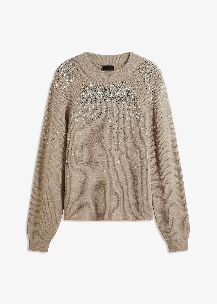 Pullover mit Pailletten