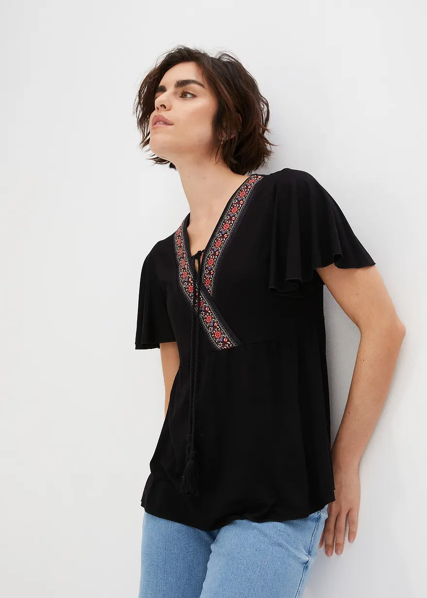 Shirt aus Viskose
