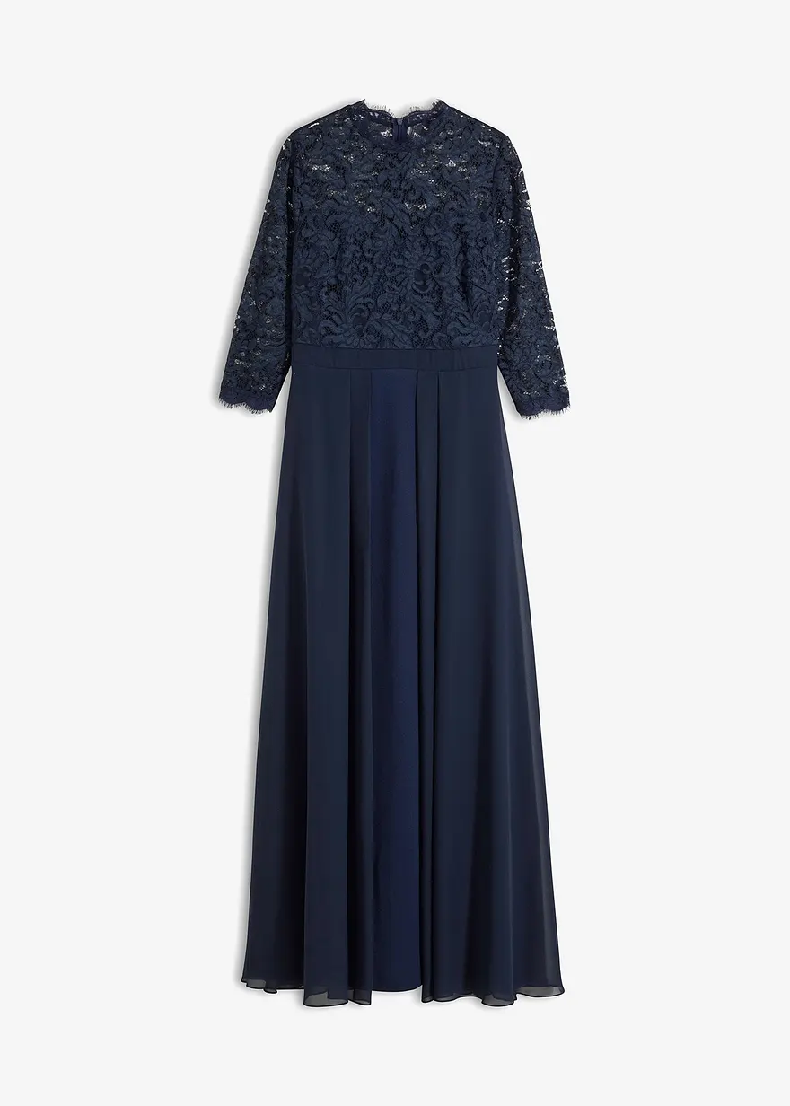 Maxikleid mit Spitze