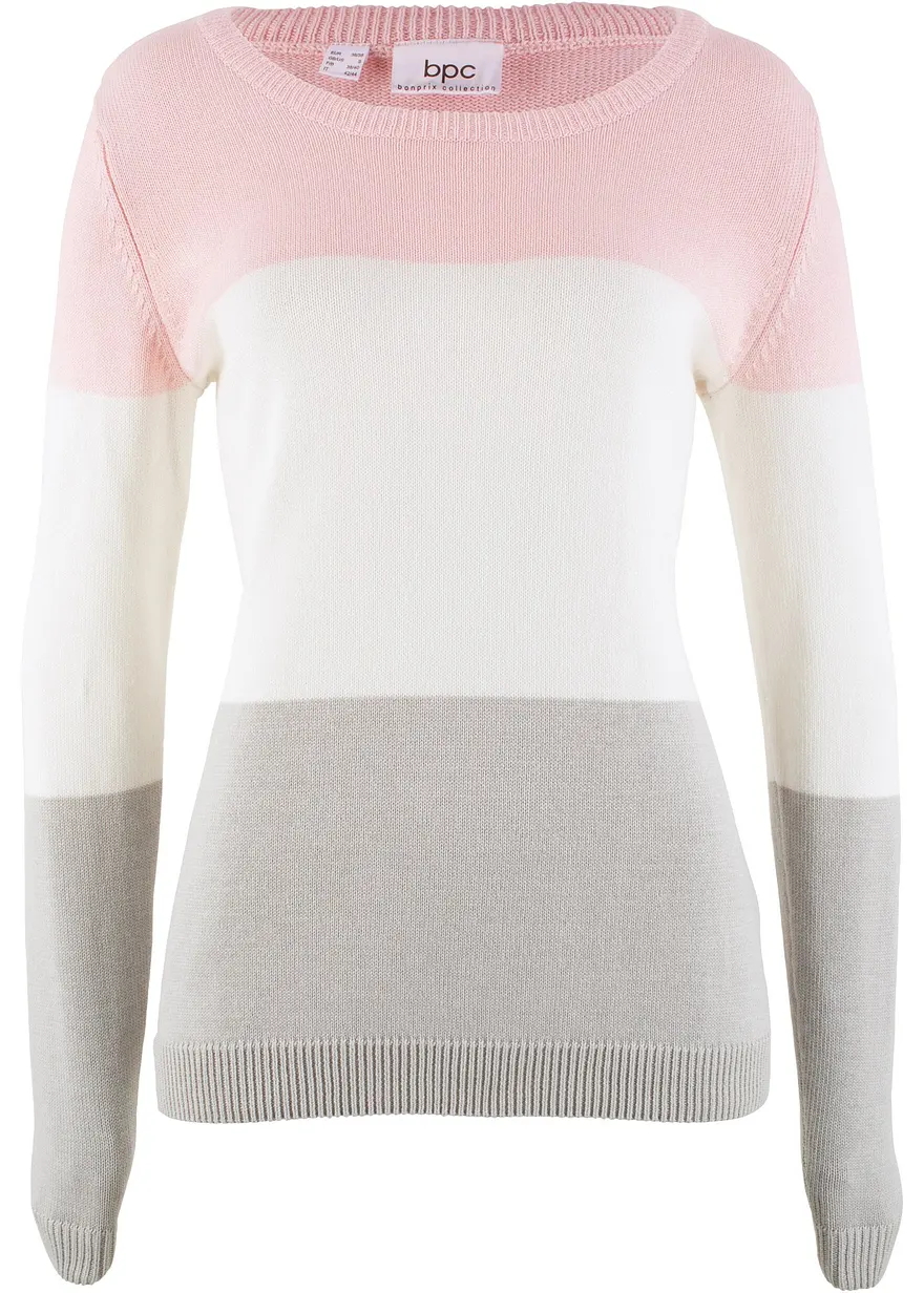 Pullover im Colorblocking-Stil