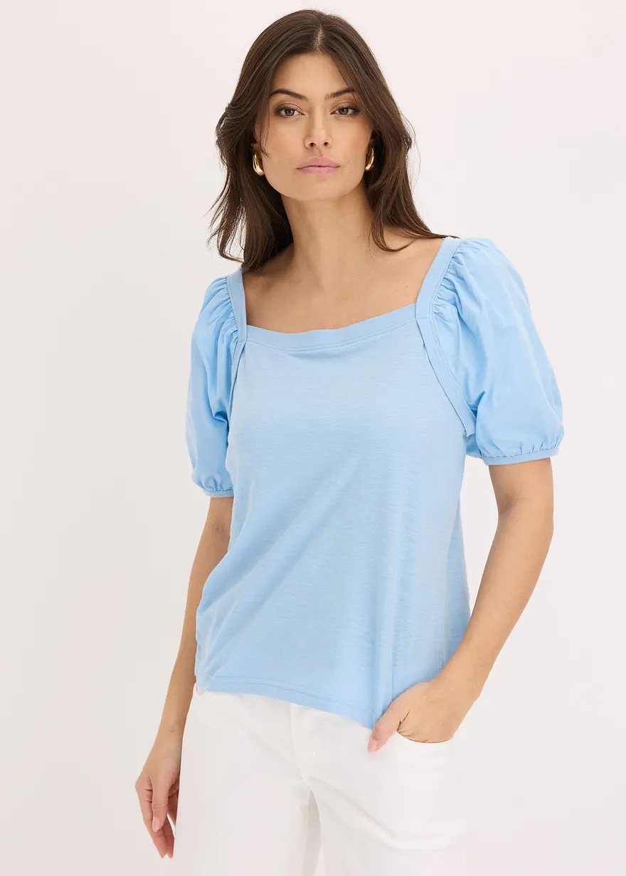 Shirt mit Puffärmeln