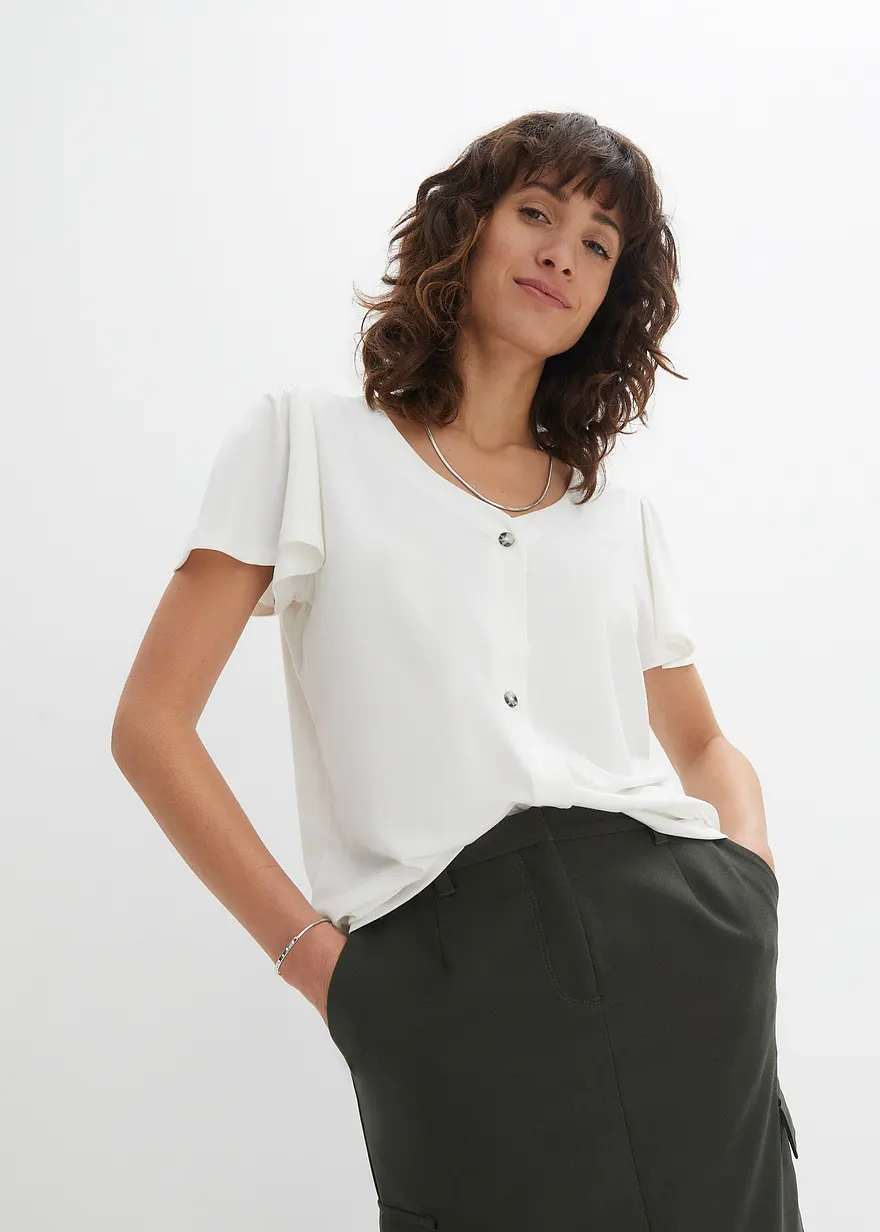 Shirt mit Knopfleiste