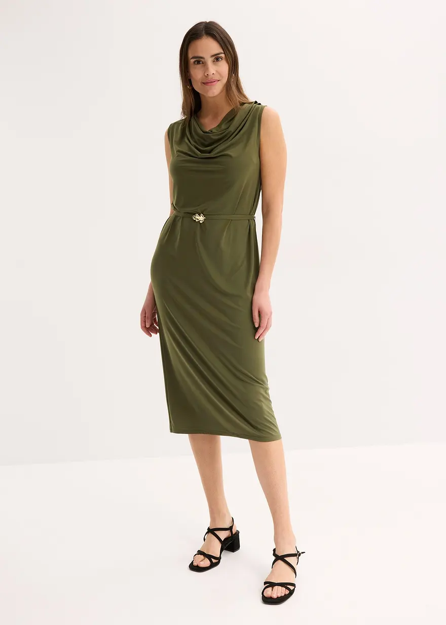 Shirtkleid mit Gürtel (2-tlg. Set)