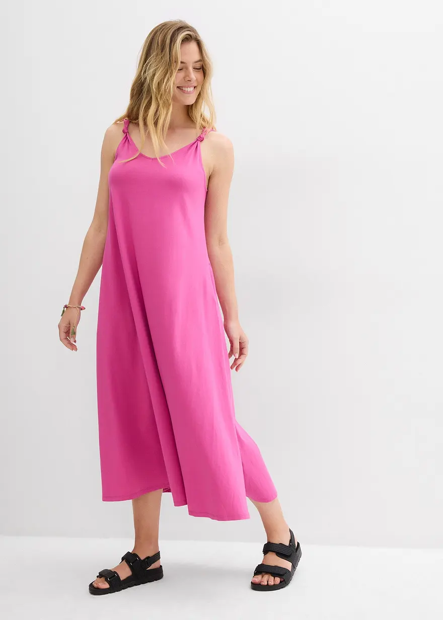 Jerseykleid aus reiner Baumwolle