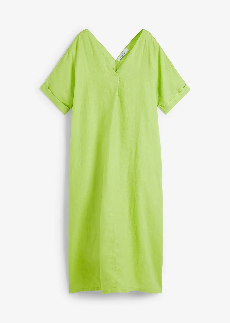 Kaftan-Kleid aus reinem Leinen