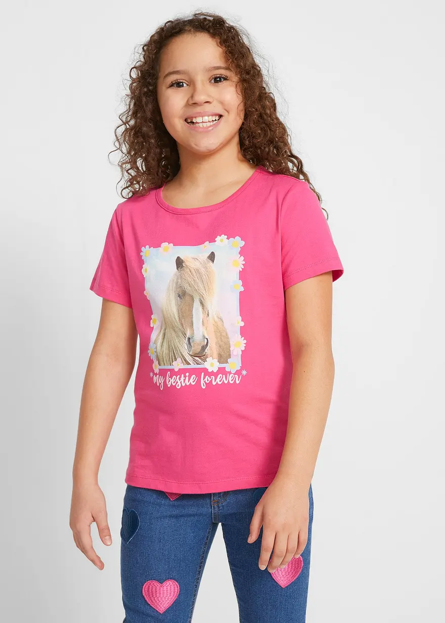 T-Shirt aus reiner Bio-Baumwolle (2er Pack)