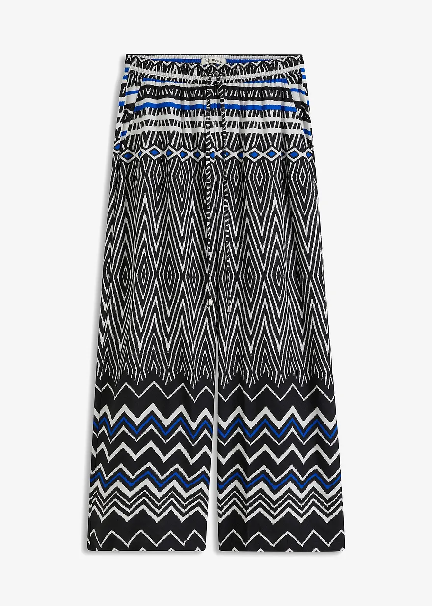 Marlenehose aus fließender Viskose