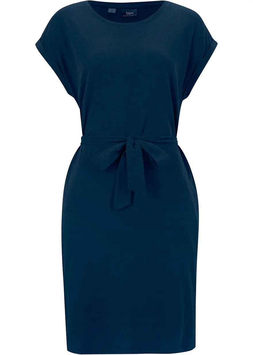 Shirtkleid aus reiner Baumwolle
