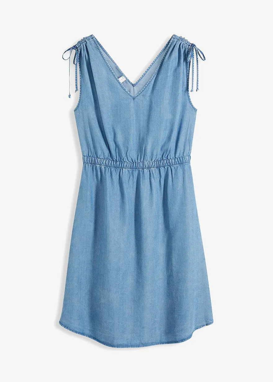 Kleid aus glattem Lyocell