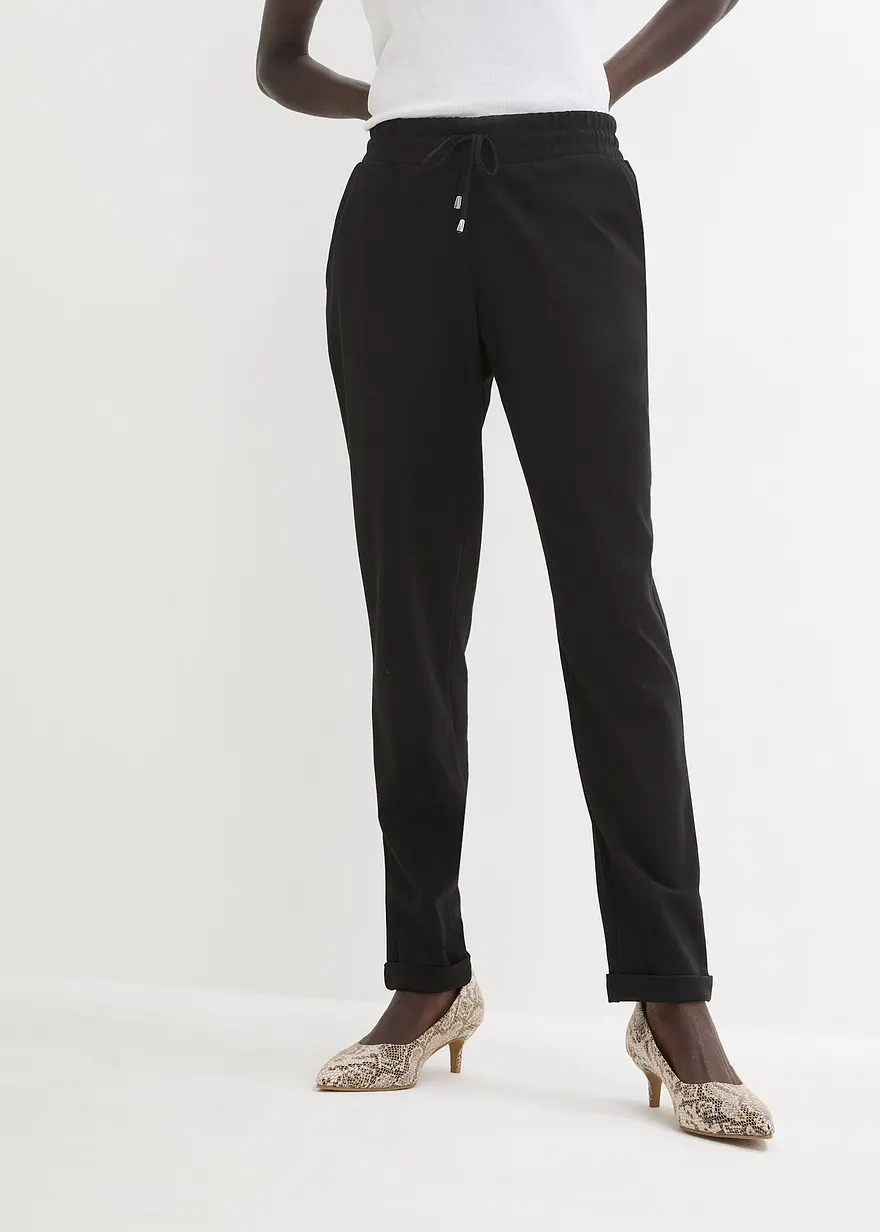 Schlupfhose aus Viskose-Mix