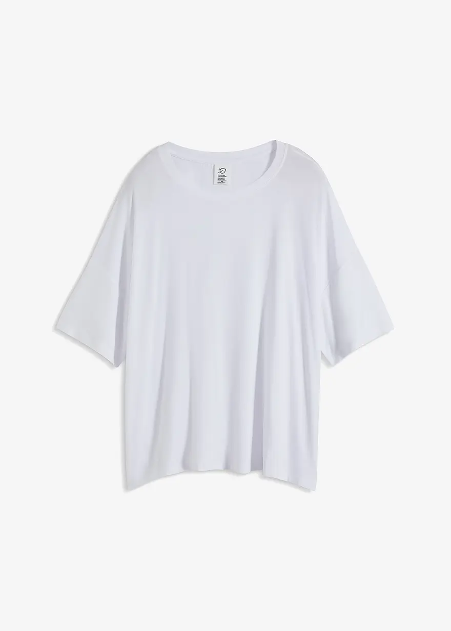 Oversize-Shirt aus fließender Viskose