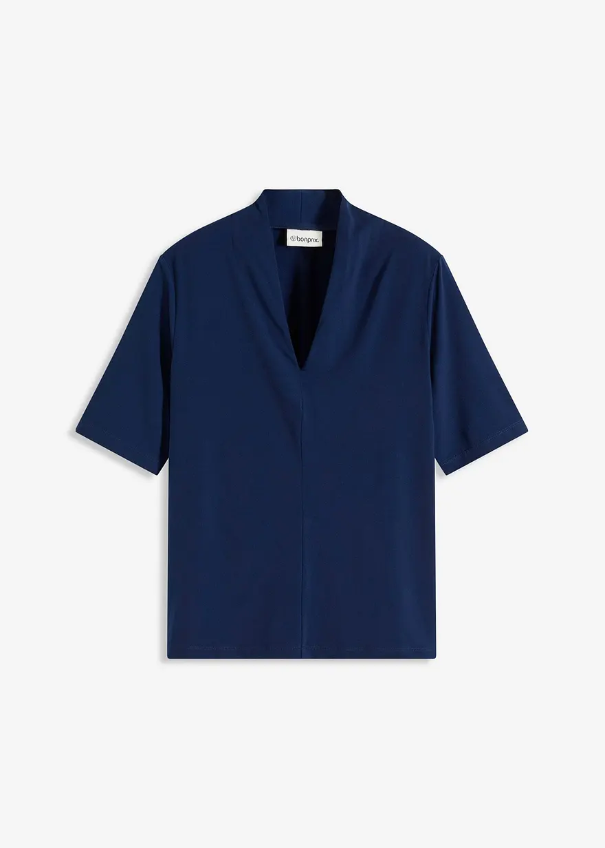 Shirt mit Kelchkragen