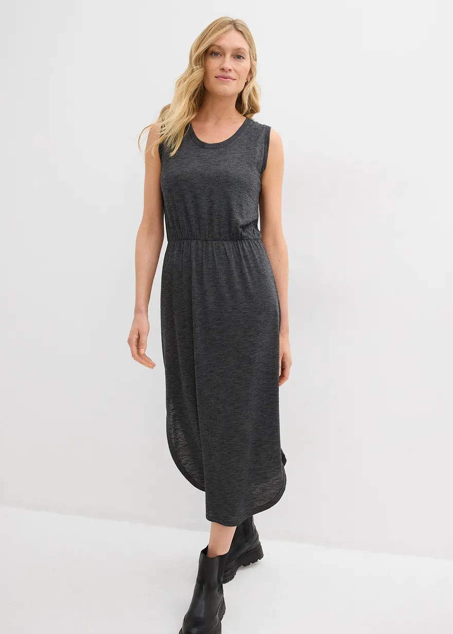 Jersey-Kleid aus Viskose-Mix