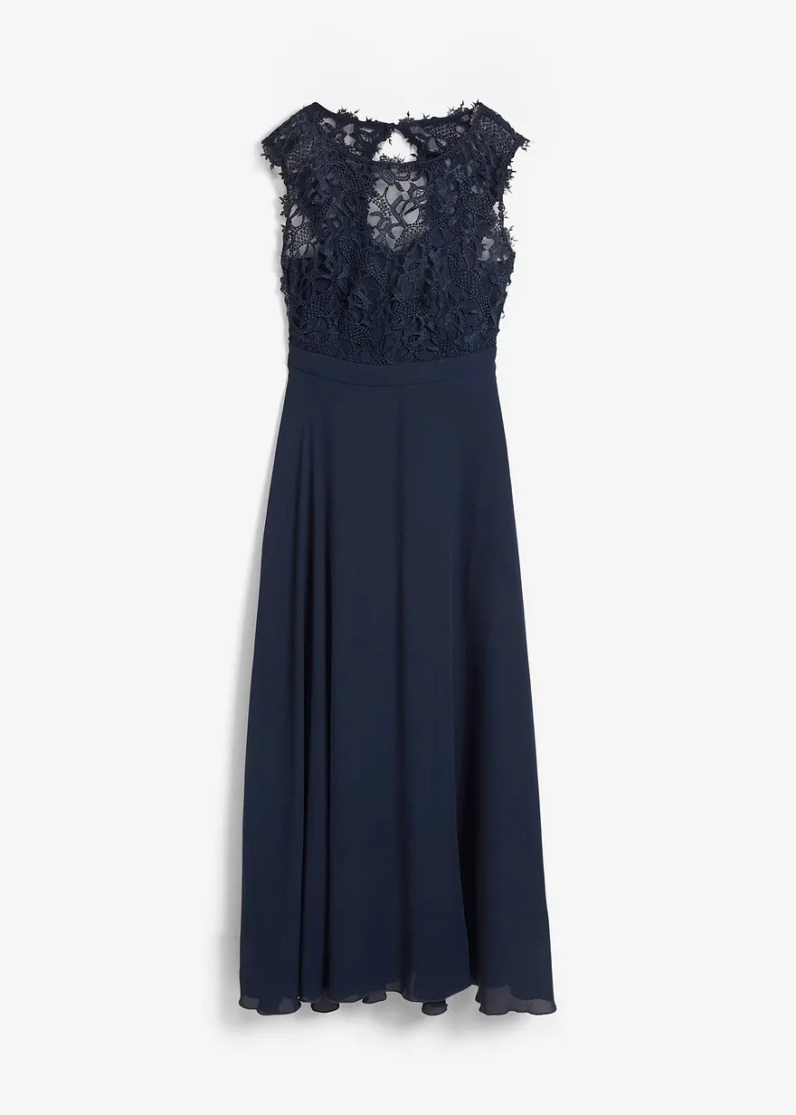 Maxikleid mit Spitze