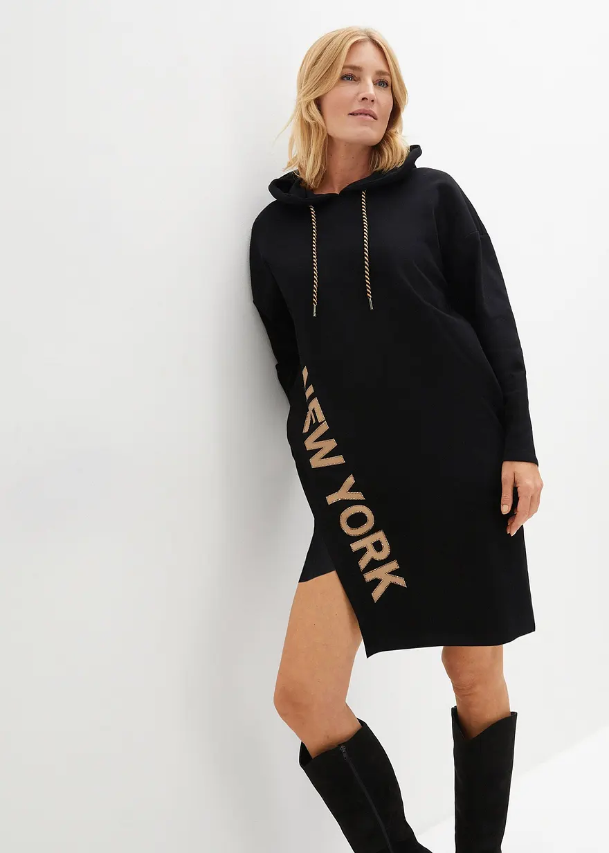 Sweatkleid aus reiner Bio-Baumwolle